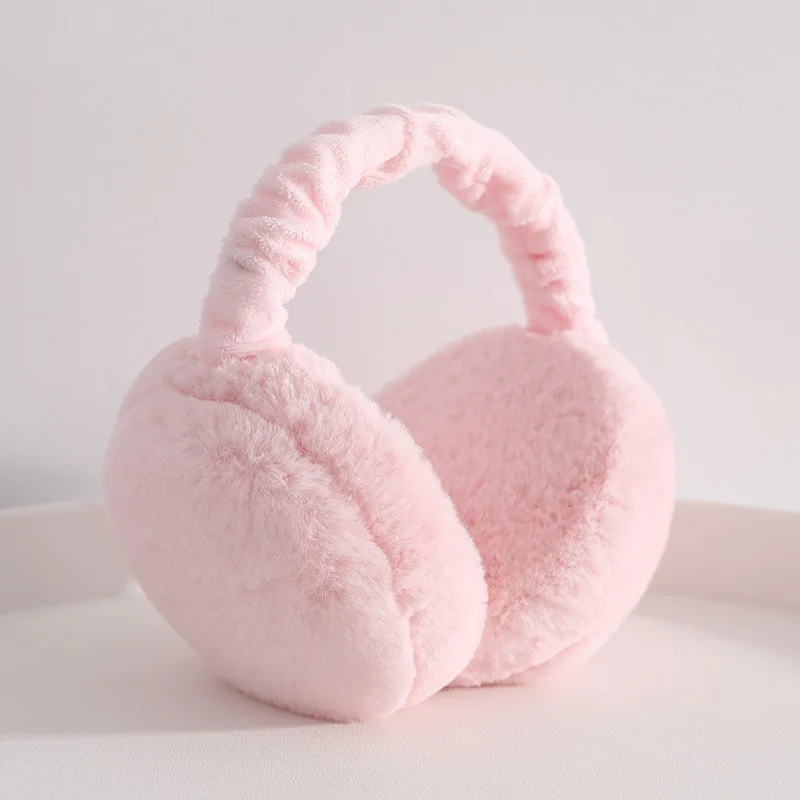 Adjustable Winter Earmuffs Unisex Ear Cover Cute Plush Earmuffs