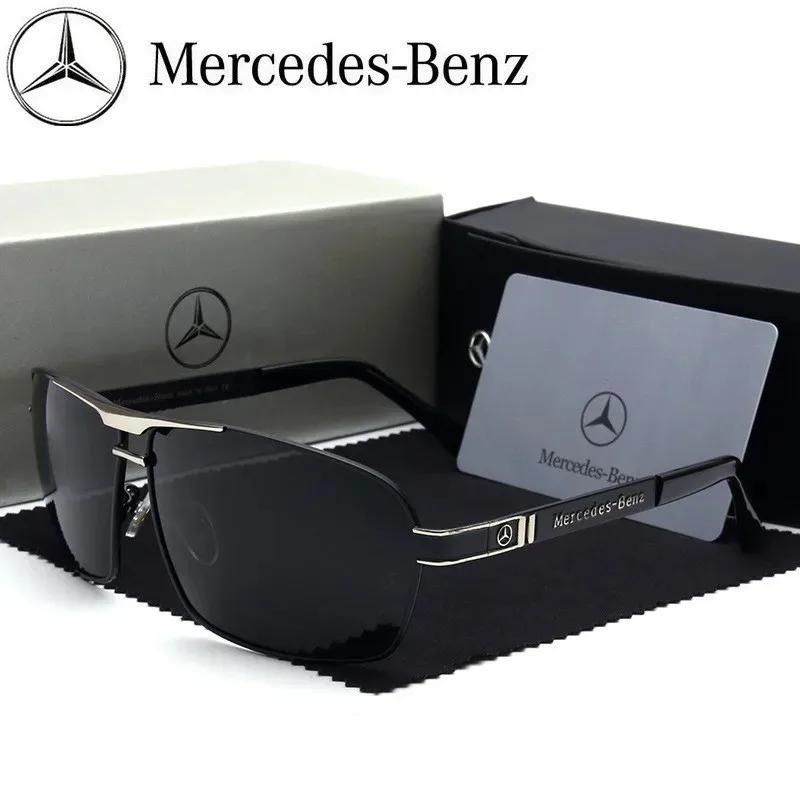 

For Mercedes Benz A B C E S V Class GLB GLC GLE AMG Pilot SLK SLC ML Car High Men Anti Glare Driver Goggles Polarized Sunglasses