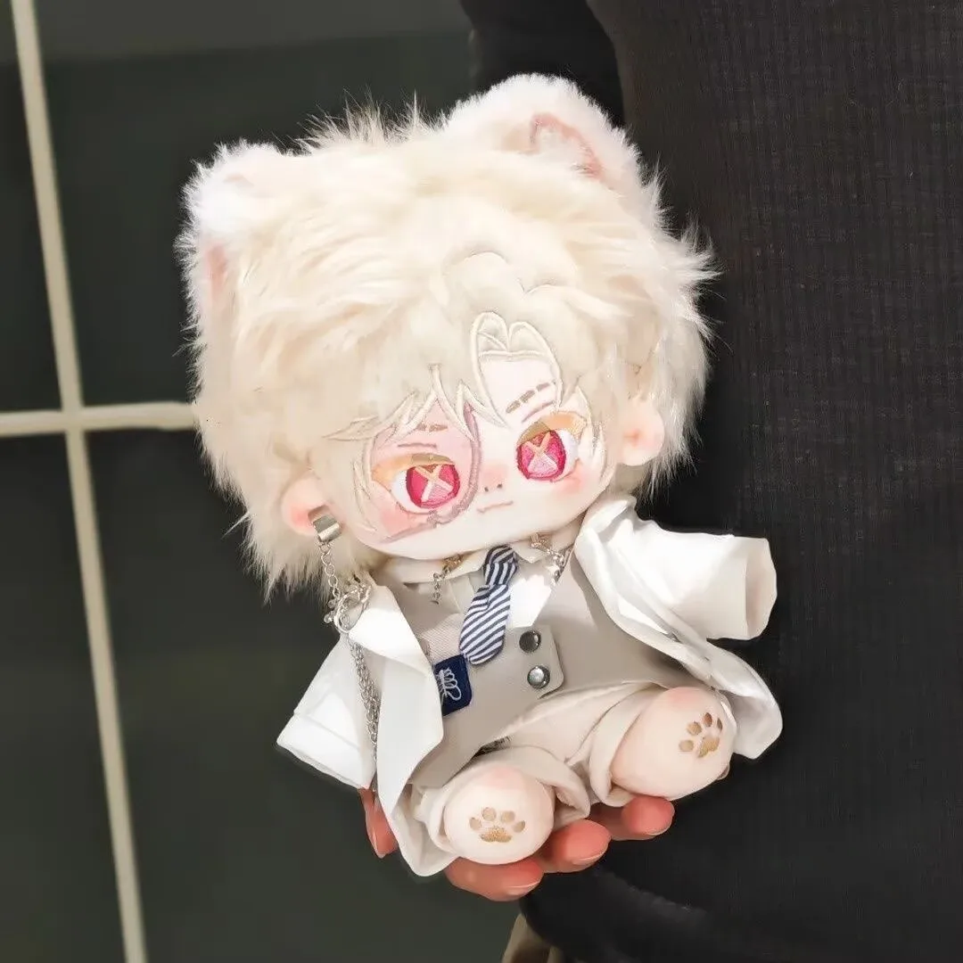 Identity V, 'Explorer', has a 20cm cotton doll attribute under the truth. Surrounding dolls give gifts to people view 3