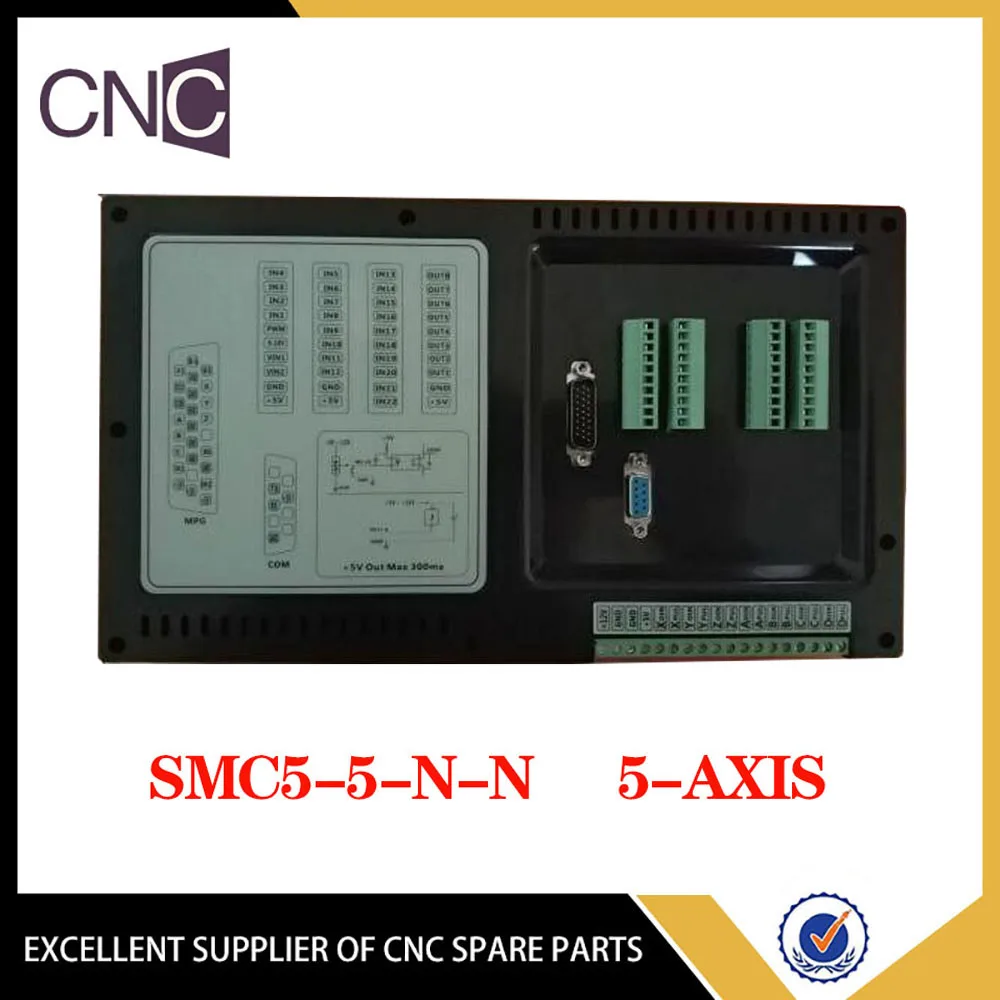 Offline 4/5 axis CNC motion control system engraving machine controller SMC4-4-16A16B SMC5-5-N-N supports RTCP standard G code