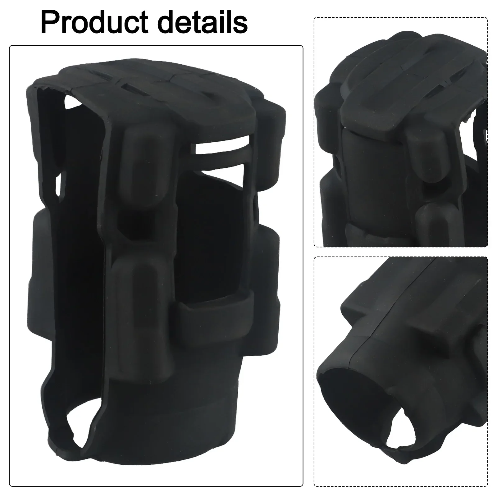 Rubber Protective Boot PB921.22.23-QZ Black Wrench Protective Cover For DCF922 Wrench Power Tools Accessory