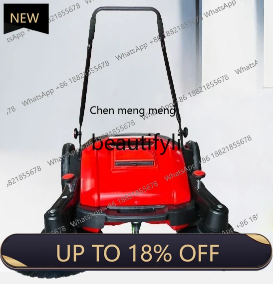 

Z189 AL920 Push-Type Floor Scrubber Factory Warehouse Industrial Cleaning Cart Hand-Push Sweeper Dust Cleaner Manufacturer