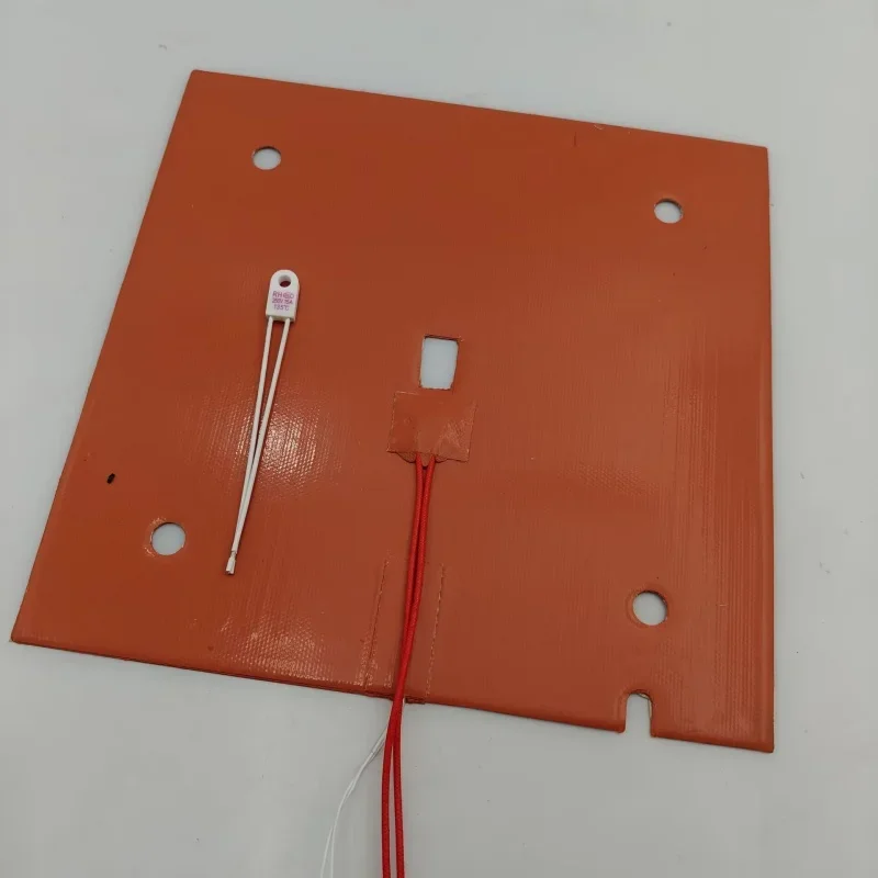 

Funssor 1pc Anycubic S1C 3D Printer 8mm Aluminum alloy CNC Heat Bed Build Plate 120/240V Silicone Heater Pad Upgrade Kit