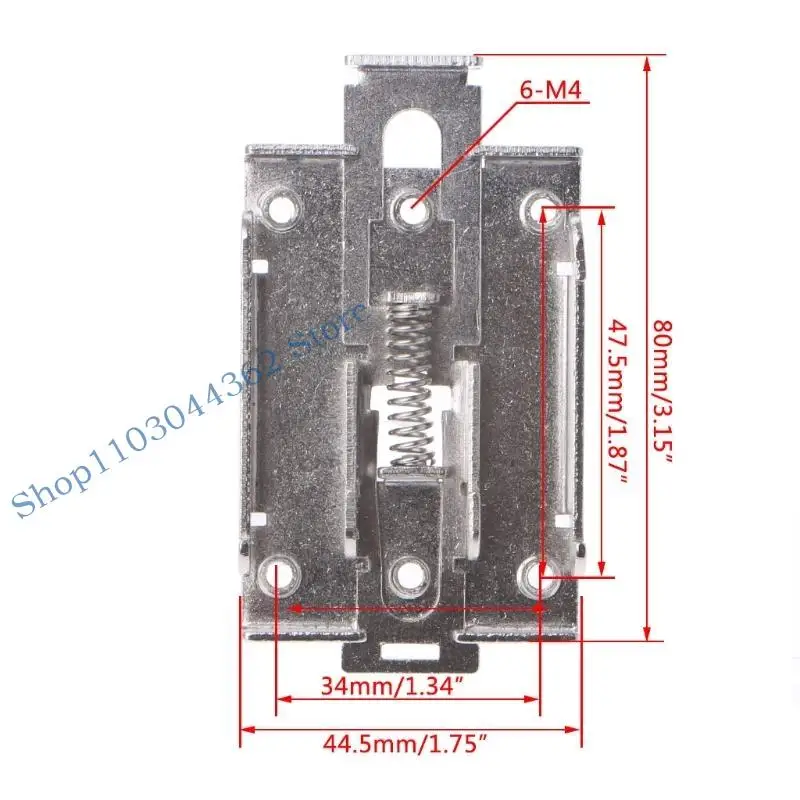 

A3PA 3 Pcs Single Phase SSR 35mm DIN Fixed Clip Clamp for w./