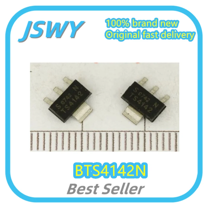 

(5/50pcs) BTS4142N BTS4142 Silkscreen TS4142 SOT-223 Smart Car Driver Chip Brand New Bulk Stock In Stock Electronics