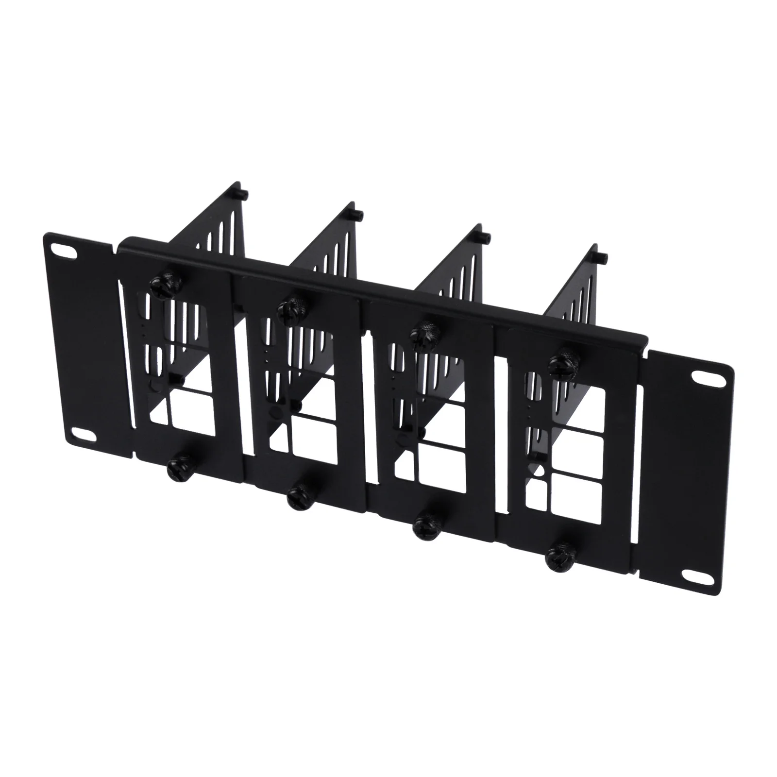 Akcesoria DeskPi Rackmate 10 cali 2U do montażu w szafie rack dla Raspberry Pi5/4B, obsługuje instalację T0/T1/T2 — zdjęcie produktu 7