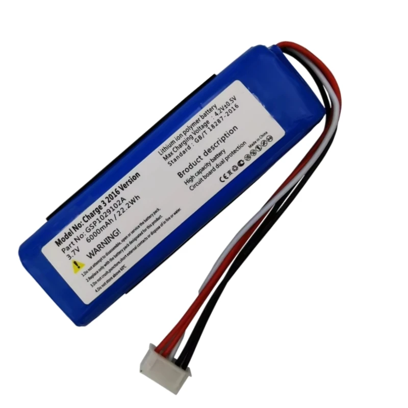100% New High Quality Original For JBL Charge 3 Charge 4 Charge 5 Speaker Replacement Batteries Fast Shipping+Tools view 5