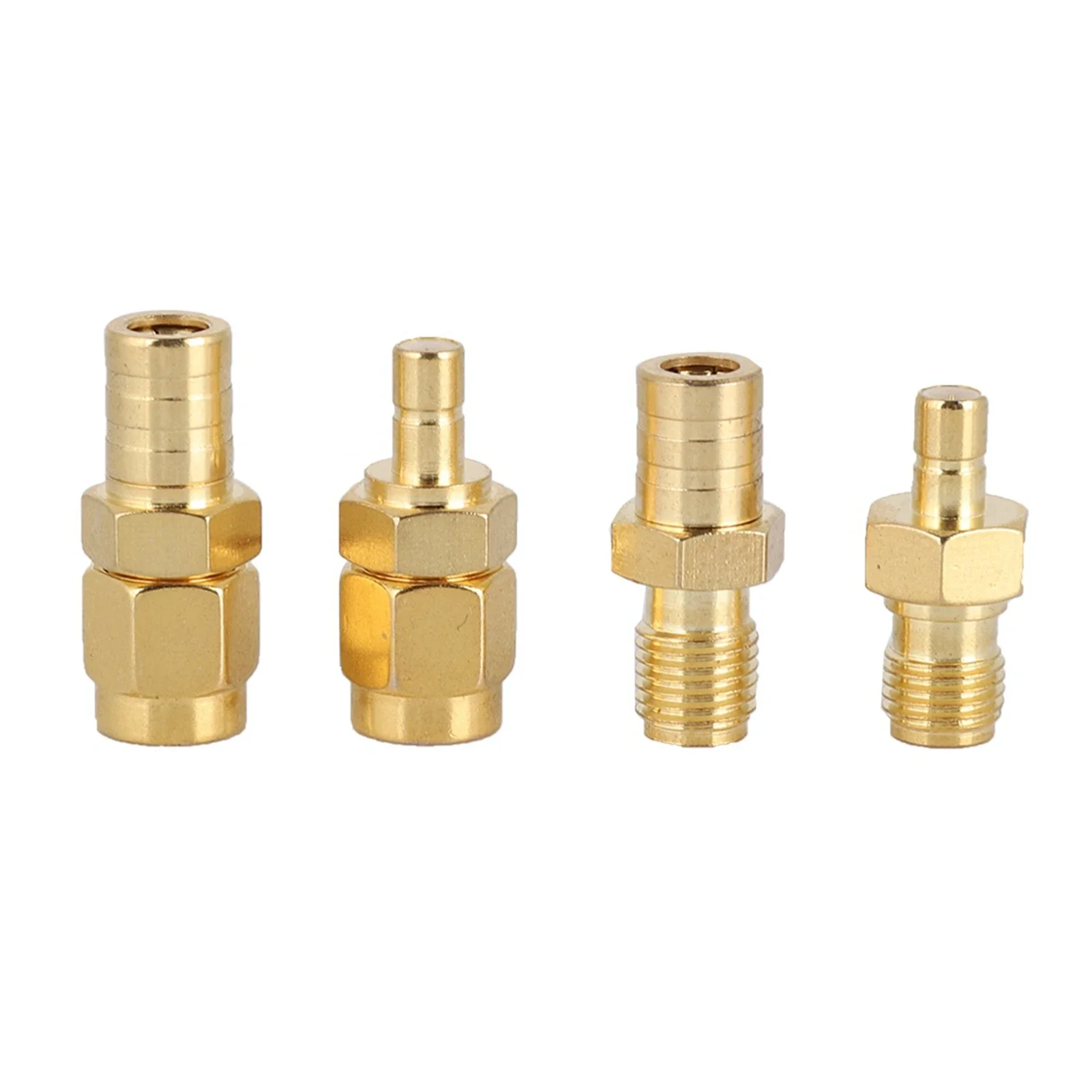 4 Types RF Adapter SMA Adapter to SMB Connector RF Converter Set Corrosion Resistant Replacement For DAB Car Radio Antenna