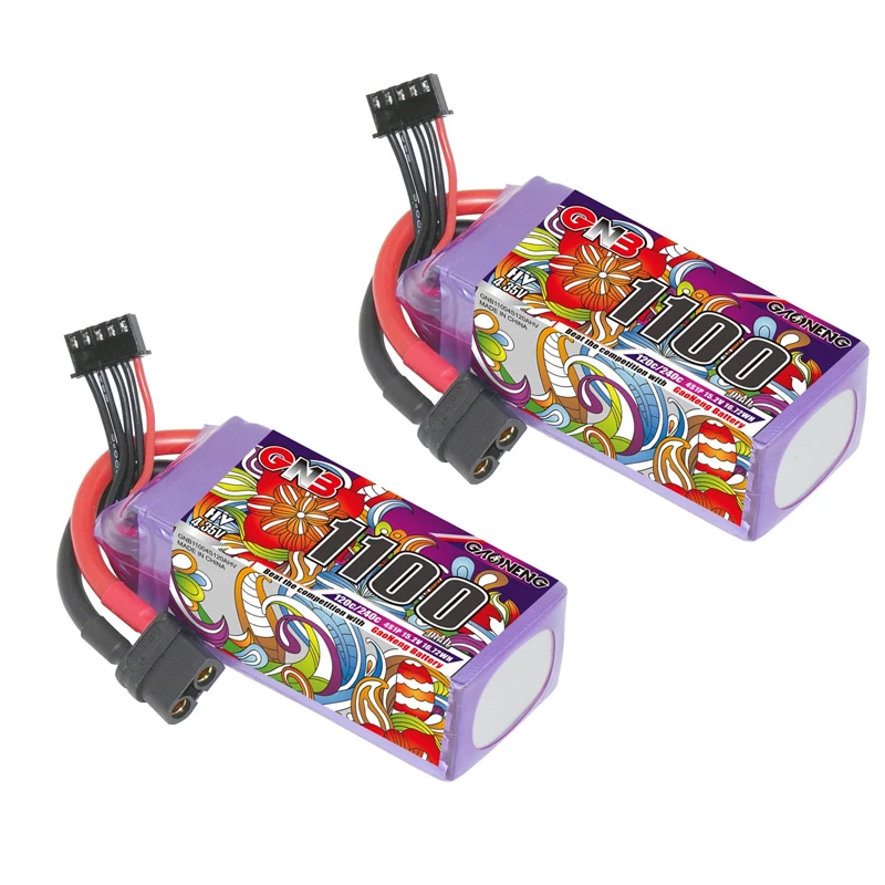 GAONENG GNB 4S 15.2V 1100mAh 120C HV bateria Lipo dla FPV Racing Drone lekka wysoka moc długi czas lotu 15.2V bateria