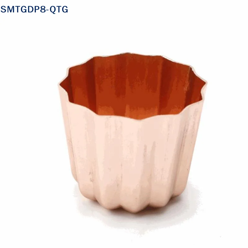 Molde para pastel francés Reve, antiadherente, de aluminio, para canelé, mousse, muffin, pudín, para hornear en casa, utensilios creativos para hornear, 1/2/4 Uds.