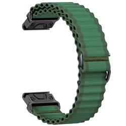 QuickFit 22mm 26mm Woven Nylon Band For Garmin Fenix E 8 47mm 51mm 7 7X 6 6X 5 5X Plus/Enduro 3/Epix Pro Gen 2 Strap Bracelet