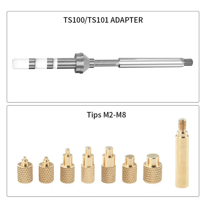 

CS-тепловая гайка, железный наконечник с гайкой M3, 100 шт., золотой и серебряный M2-M8, латунный комплект для вставки гайки с термоплавкой