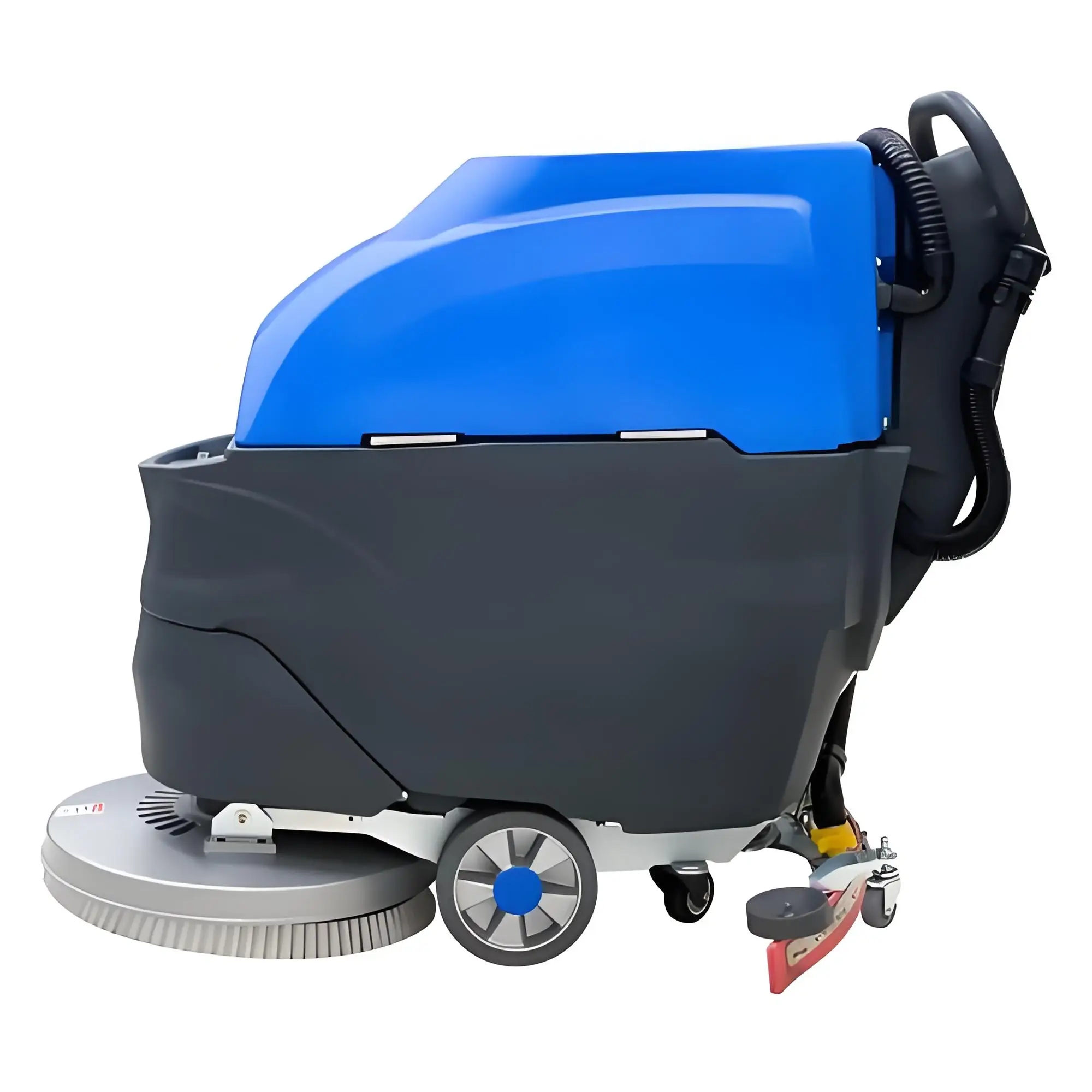 Ultra Efficient Walk-Behind Electric Cordless Industrial Floor Scrubber Manual Operation Sweeper Cleaning Floor Maintenance