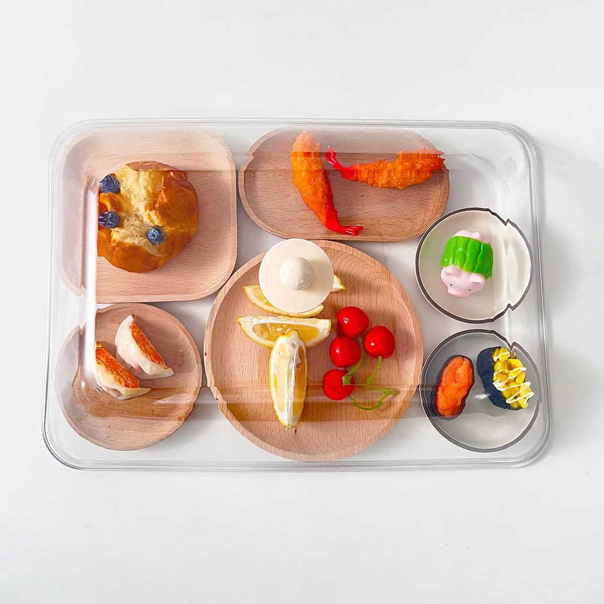

Transparent Plastic Insulated Food Cover Anti Splatter Food Preservation Cover Insect Proof Vegetable Cover Kitchen Accessories