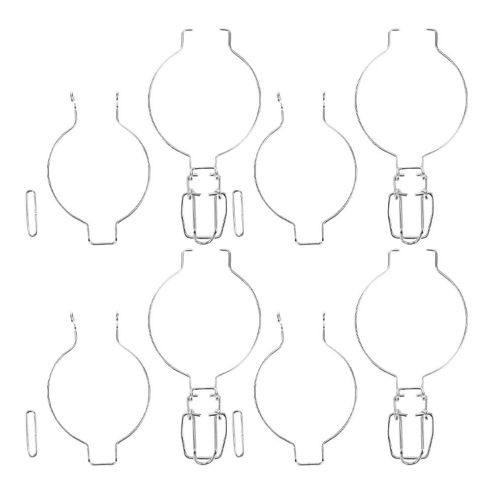 

4 Pcs Sealing Can Buckle Food Preservation Clip Stainless Steel Jars Kitchen Storage Glass Jar Wire Lock Long Term Sturdy