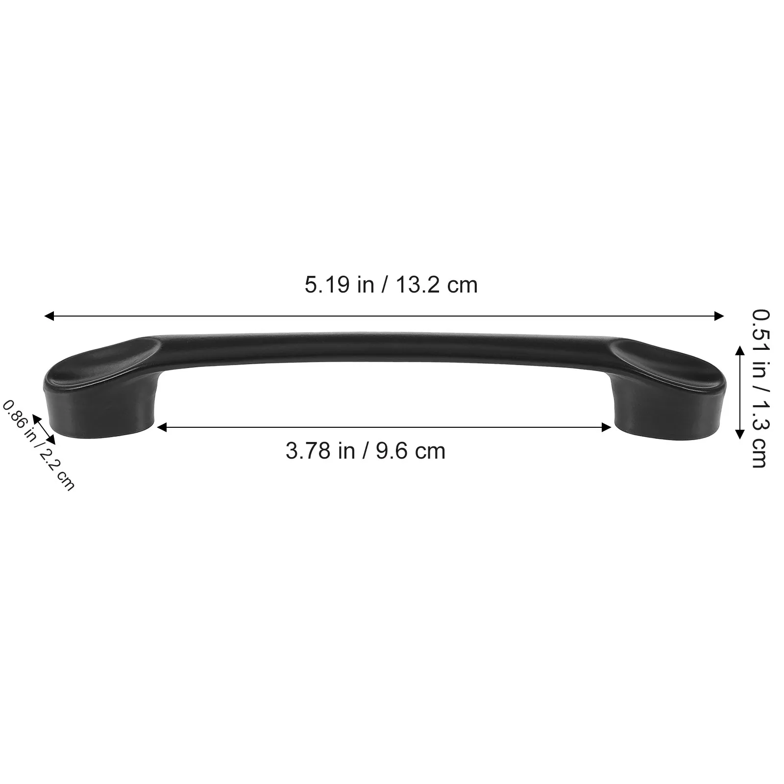 5Pcs Aluminum Alloy Cabinet Door Handle Straight Line Design Multi-Layer Oxidation Anti-Rust Drawer Pull for Wooden Furniture