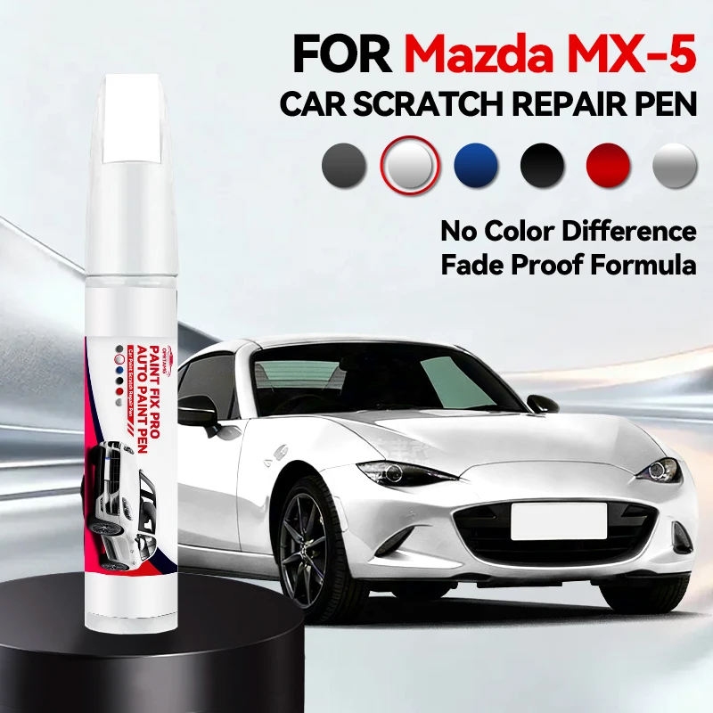 

Ручка-корректор для подкраски автомобиля Mazda MX-5, маркер для ремонта царапин, аксессуары для авто, восстановление цвета автомобиля