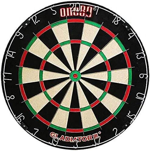 Steel-Tip-Darts cheibe mit Sisal fasern mit hoher Dichte, langlebiger Konstruktion und stapel