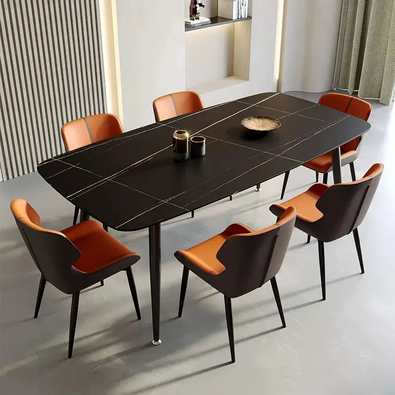 Light Luxury Exquisite Dining Chair Nordic Modern Simple High-grade Cushion Thickened Comfortable Backrest Chair Household