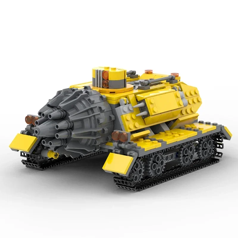 Moc Nieuwe Diepe Rotsen Galactische Auto Tank Pantser Boren Voertuig Bouwstenen Voertuig Voertuig Speelgoed Kinderen Geschenken Voor Volwassenen