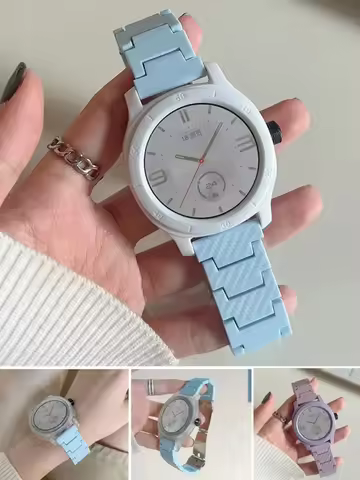 20mm/22mm Resin strap For Samsung Galaxy watch 7 6 5 pro/4-6 classic 46/42mm/Active 2 40/44mm correa Gear S3 smartwatch Bracelet