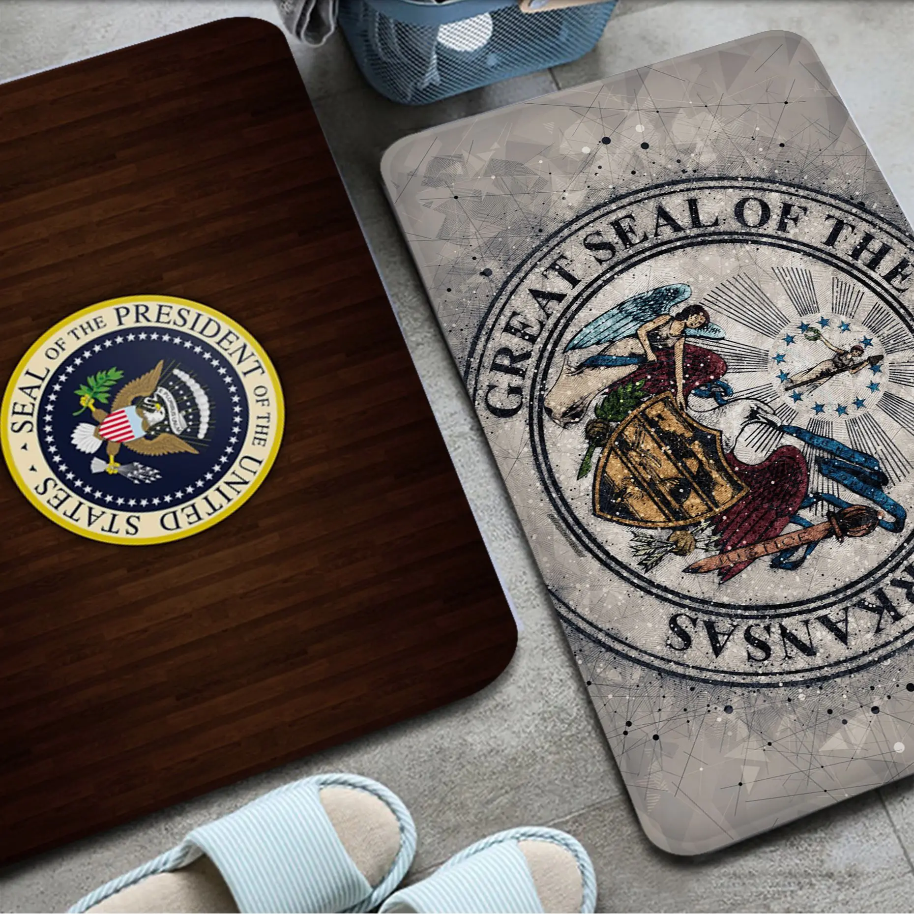 Seal Of The President Of The United States Entrance Door Mat Nordic Style Home Doormat Bathroom-Toilet Mats Bedroom Alfombra