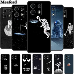 For Infinix Note 30 Pro Case Astronaut TPU Soft Silicone Back Cover Cases for Infinix Note30 Pro X678B Protective Spaceman Capa