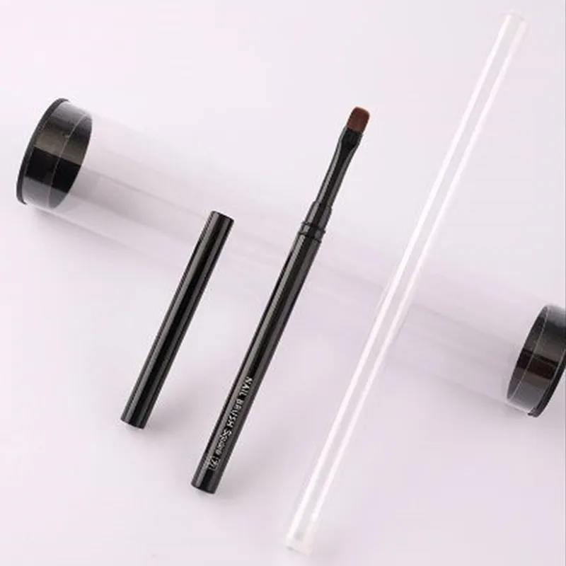 12 Stijl Zwart Metalen Handvat Nail Art Pen Borstel Kleurpen Ronde Lichttherapie Pen Halo Pen Nageltekenpen Bloem Pen