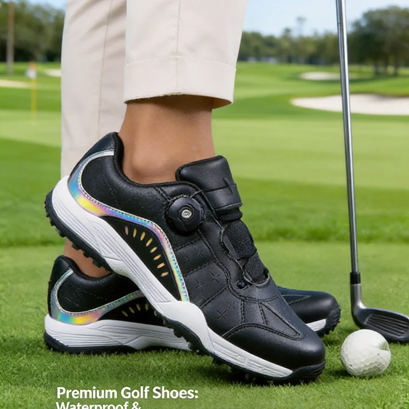 

Golf shoes for Fashionable Outdoor use for both Men and Women, With Anti-slip design, Suitable for Mountain Climbing and Hiking