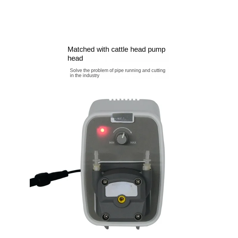 

Intelligent Peristaltic Pump Miniature Laboratory Small Water Pump Flow Metering Pump 24V Industrial Circulating