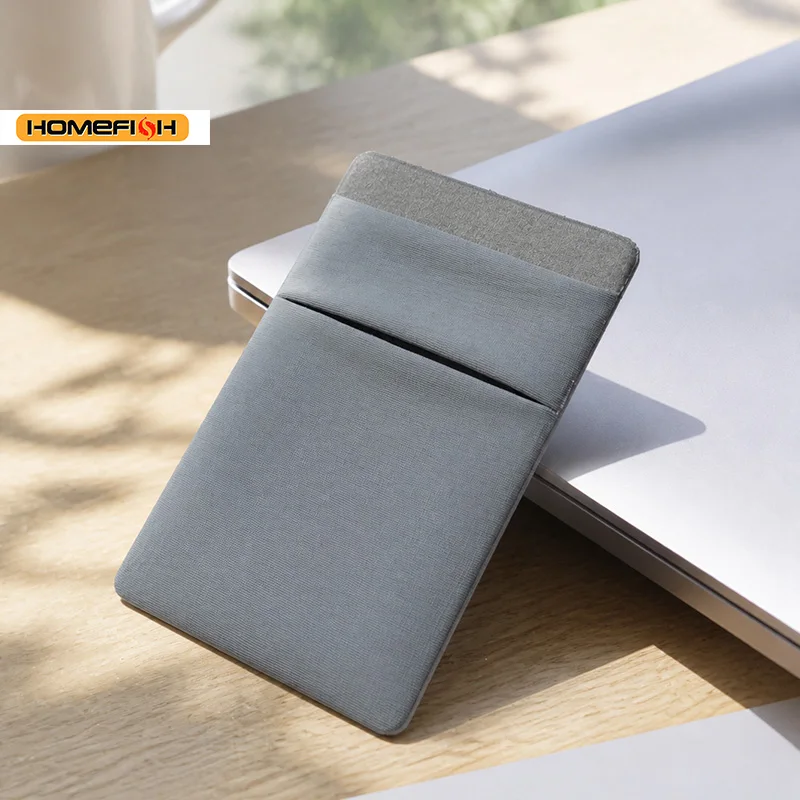 Modischer Elastischer Handy-Kartenhalter, Selbstklebende Aufklebertasche für Mobiltelefon, Kreditkarten, Ausweise und Bargeld – Detail 4