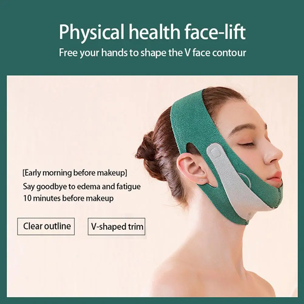 Face Chin Cheek Lift Up Slimming Slim Mask Ultra-thin Reduce Band Double Belt Chin Facial Strap Women Skin Massager Care Sk U7Q2