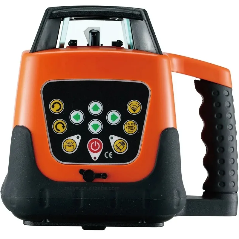 Red/Green Beam Cross Line Laser Level Set with Detector Remote Control Bracket & Hard Case Tool Kit