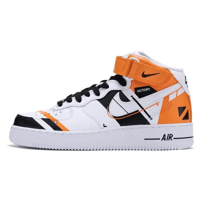 【Customize】Male Nike Air Force 1 Mid Skate shoes Sneakers shoes CW2289-111