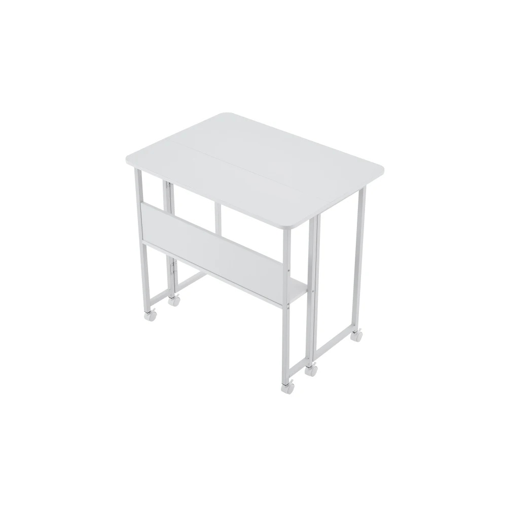 

Folding Desk Small Foldable Desk for Small Space 31.5 Inches Writing Computer Desk in Study Home Office Foldable Office Desk