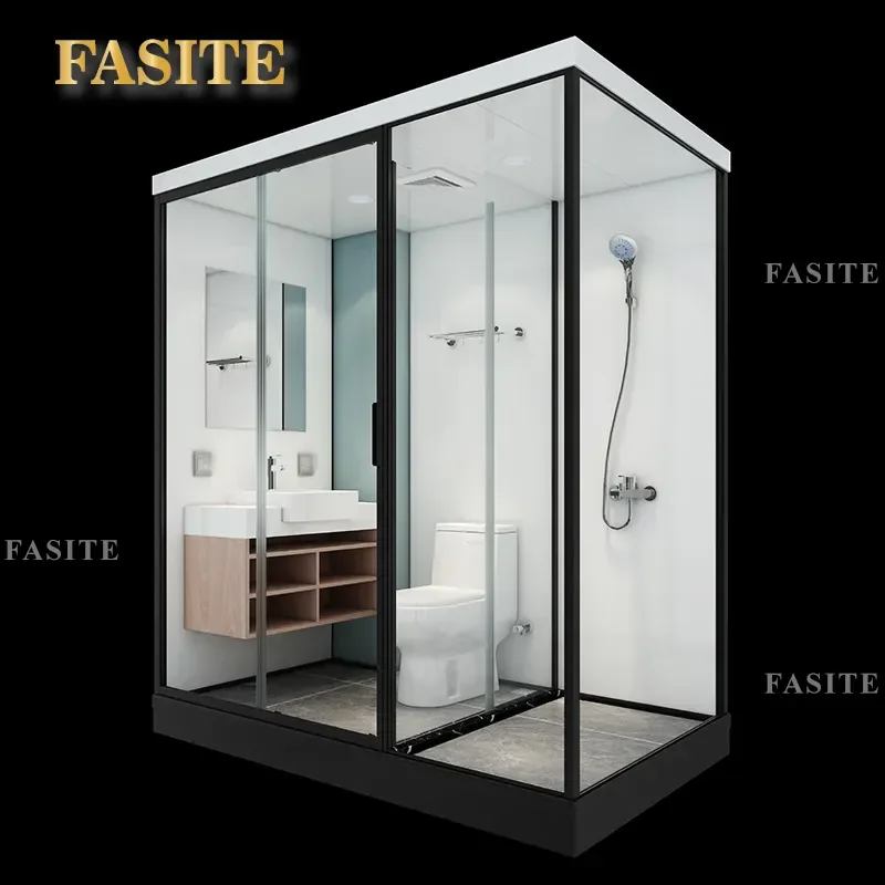 For 6612 Integrated Shower Room Household Bathroom Bath Enclosure Complete Kit Easy Installation Space Saving Modern Design