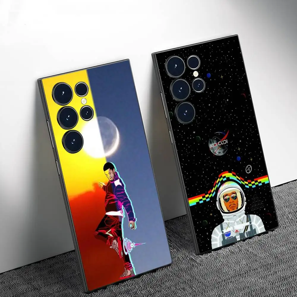 

Kid C-Cudi Man On The Moon Phone Case Phone Case For Samsung Galaxy S25 S24 S22 S23 Ultra S21 S20 Plus Frosted Full Soft Case