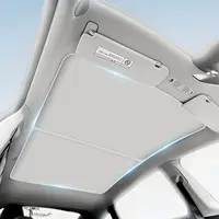 2 uds parasoles de techo para Tesla nuevo modelo 3 Y Juniper lanzamiento refrescante parasol de tierras altas protección UV película de tragaluz 2025 Accesorios