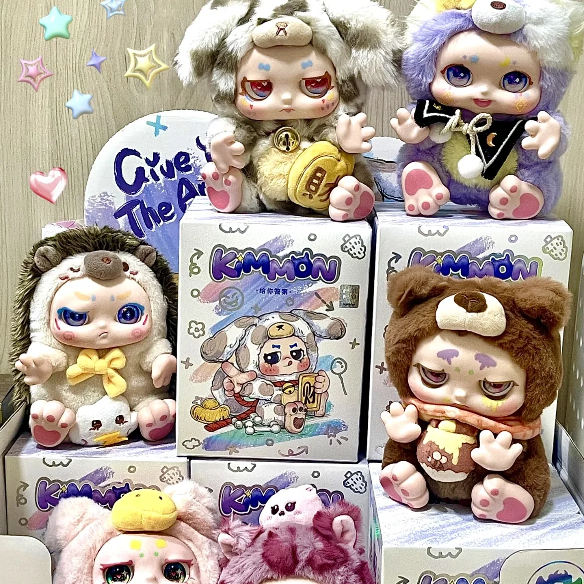 

Authentic Spot Qimeng Biological Second-Generation Blind Box Gives You The Answer Series Plush Toy Doll Girl Birthday Gift