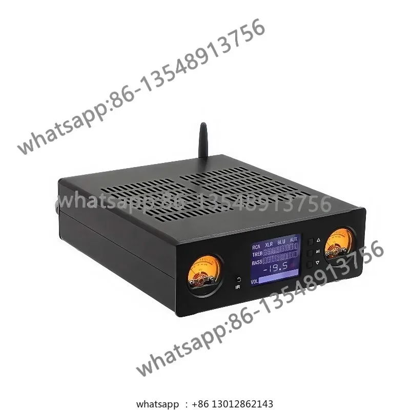 D325X high power TPA3255 dual channel balanced digital through remote control amplifier, Bluetooth 5.4 decoding LDAC spot