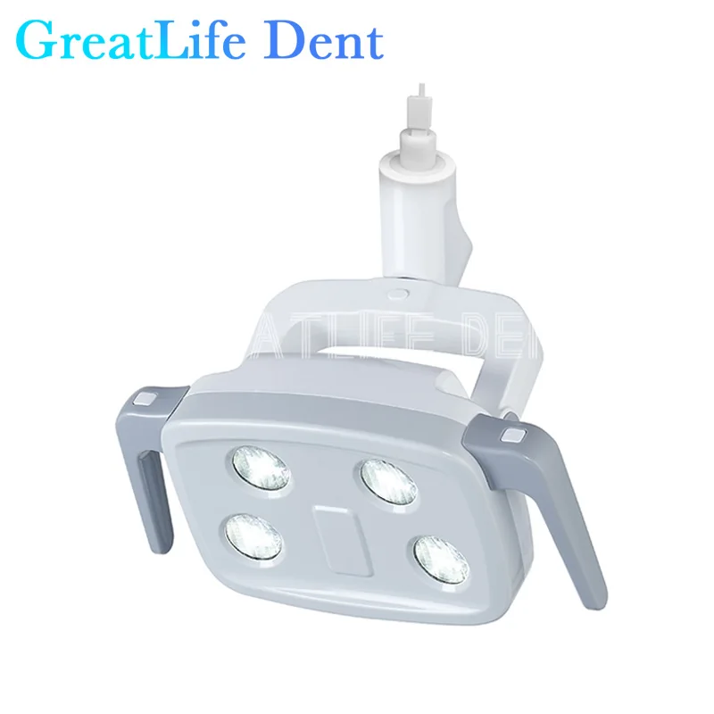 GreatLife-Silla de inducción Dental con luz sin sombras, lámpara de operación Dental, silla Dental quirúrgica, 7w, 4Led