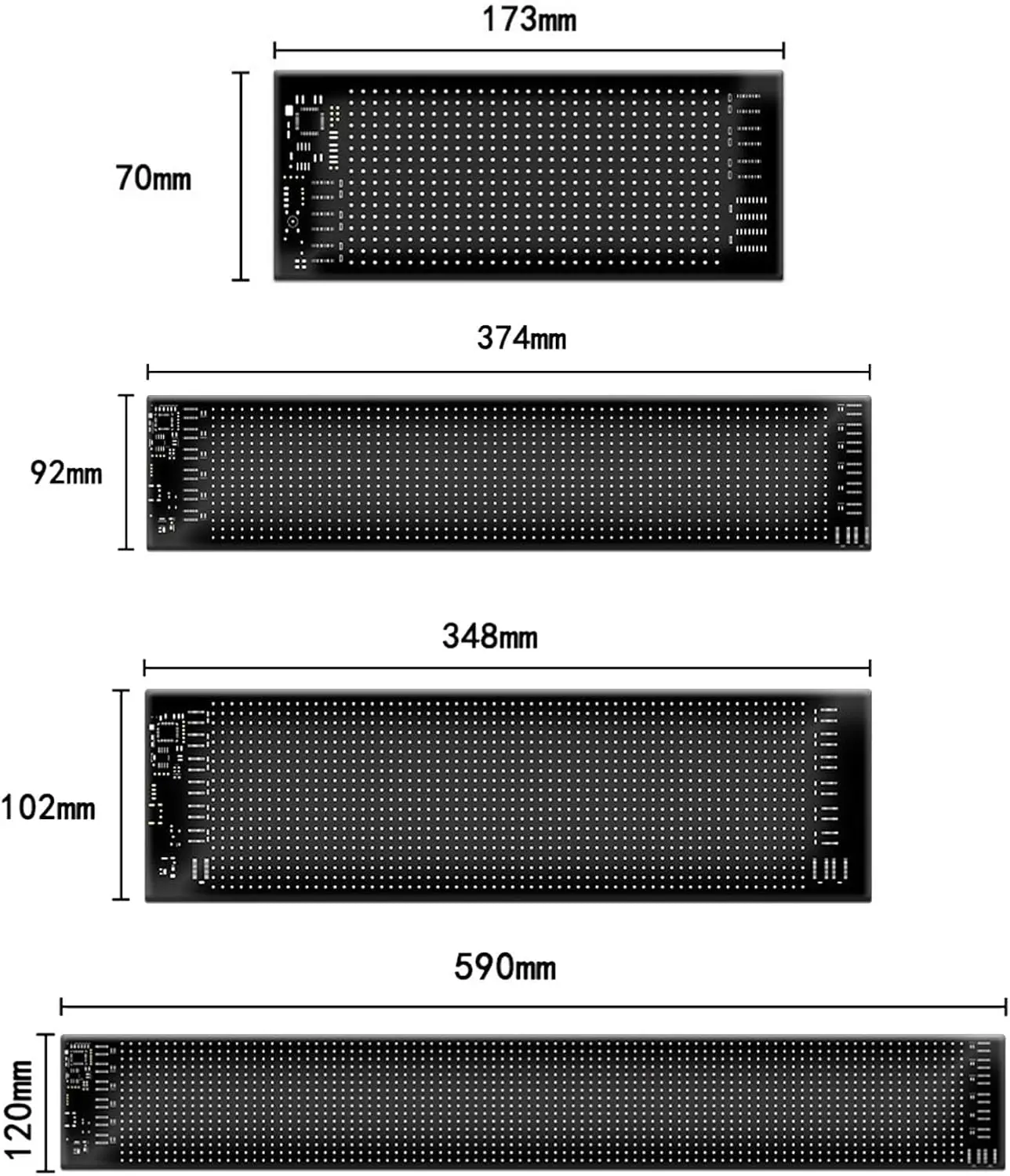 2PCS Flexible LED Devil Eyes Advertising LED Signs App Control Custom Text Animation for Car Windshield Store Party Bar