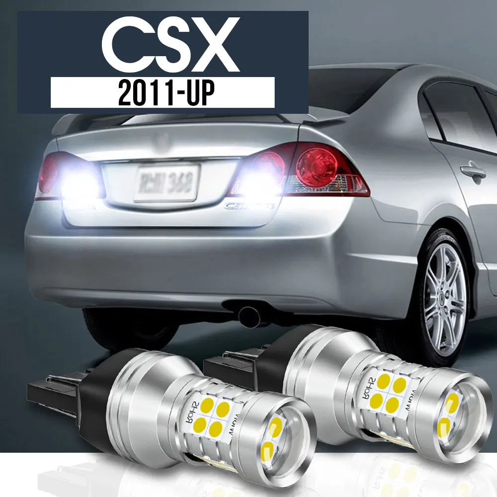 

2pcs LED Backup Light Reverse Lamp Canbus Accessories For Acura CSX 2011 2012 2013 2014 2015 2016 2017 2018 2019 2020 2021