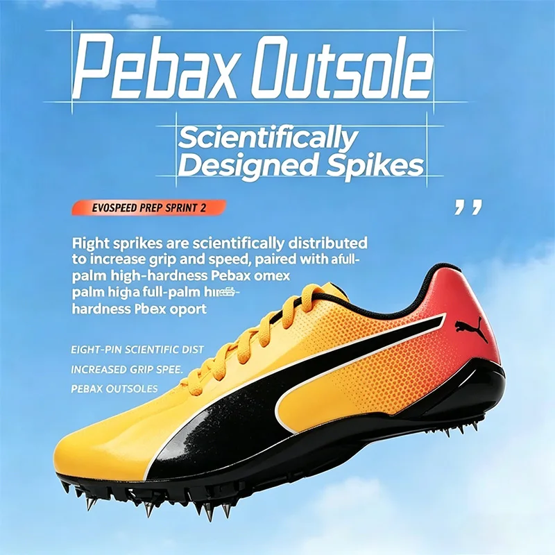 PUMA Leichtathletik-Spikes für Sprint & Mitteldistanz – Training & Wettkampf 377001-01-03 – Detail 2