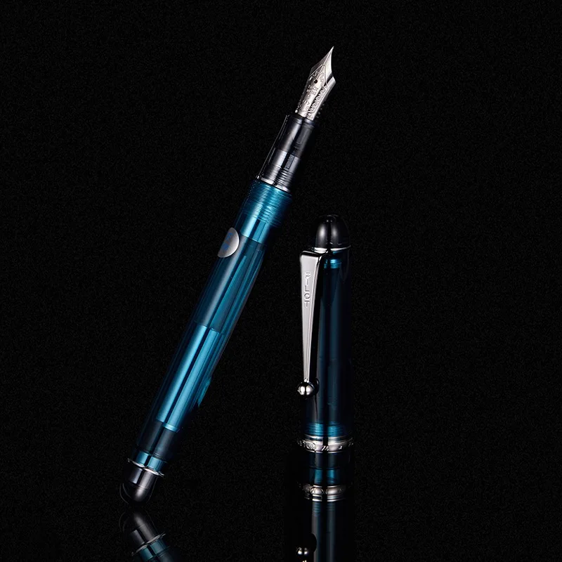 اليابان الأصلي الطيار مخصص 74 شفاف 14 كيلو الذهب قلم حبر الأعمال مكتب الرجال النساء هدية السيد FKK-1-NC لوازم الكتابة