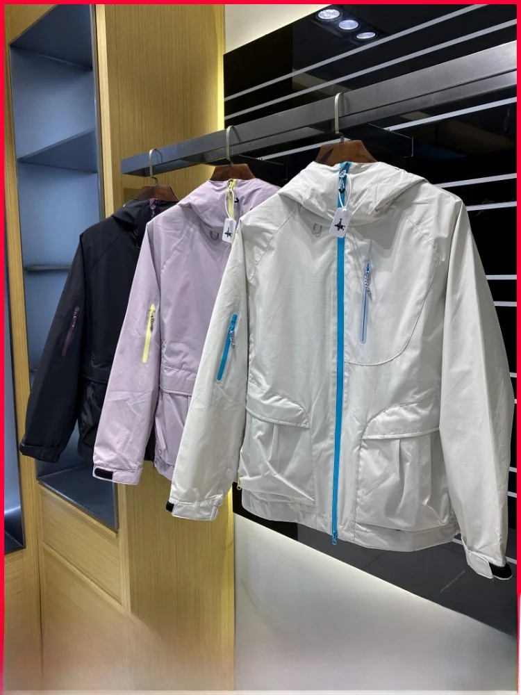 

Мужская уличная ветрозащитная водонепроницаемая дышащая футболка с подкладкой Fce, прочная водоотталкивающая нейлоновая молодежная модная футболка