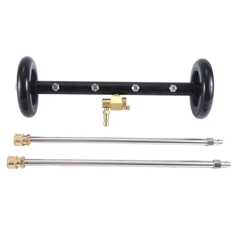 

A66P-Щетка для подмышек, двойная функциональная щетка для подкрытия, металлическая щетка для чистки шасси 4000 фунтов на квадратный дюйм, чистка автомобиля, общие автомобильные принадлежности