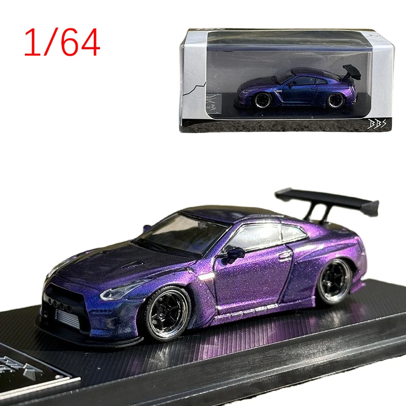 

Diecast 1/64 Scale LBWK Nissan GTR R35 Model Car Nissan GTR Alloy Car Model Toys for Boys Original Box