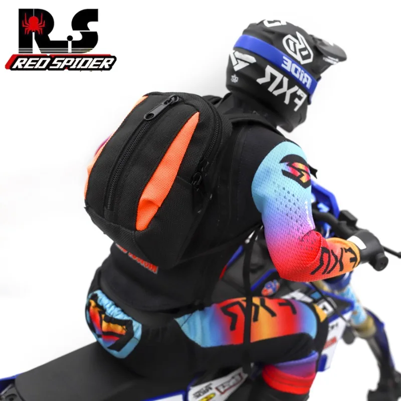 1 Uds. Mochila de escalada al aire libre para motocicleta 1/8 1/24 1/10 coche trepador de control remoto Traxxas TRX4 AXIAL SCX10 RC4WD piezas