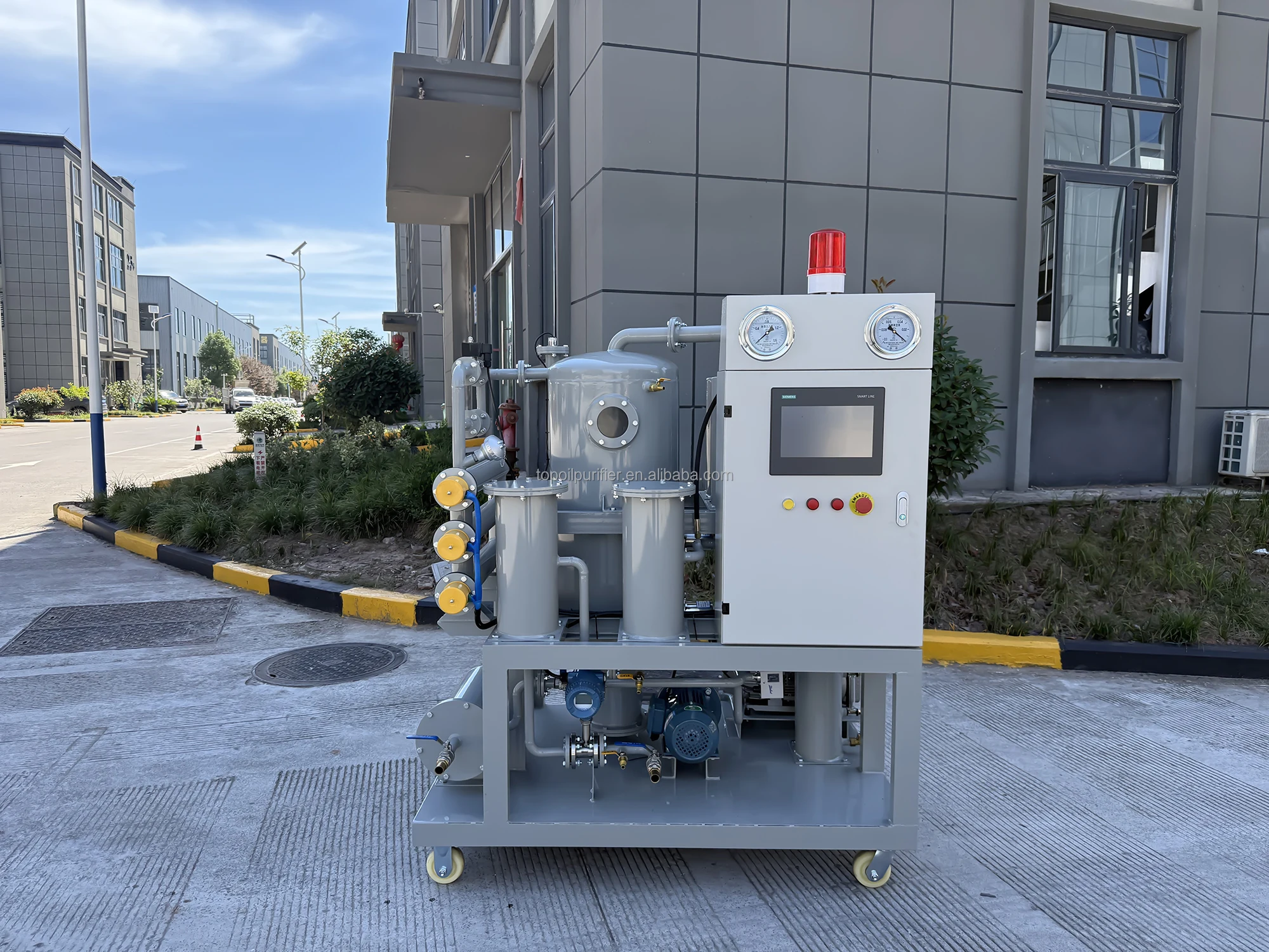 الصين مصنع المحمولة التنقية الفعالة ZY-10 فراغ العزل لتنقية النفط #4